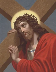 Christus draagt het kruis